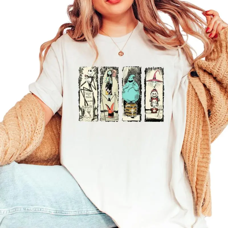 Retro Haunted Mansion The Nightmare Christmas Shirt