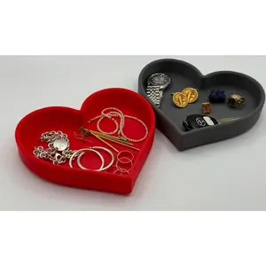 Heart shaped multi use tray, Heart shaped tray, love themed tray, Valentines Day Gift