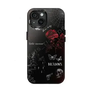 Haunting Adeline Meadows Little Mouse Phone Case, Summer Trendy Design, Tough Case Suitable for iPhone 17-11 Pro Max