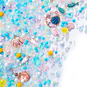 B547]Tiny Ocean Pop DIY tools set DIY Beads charms