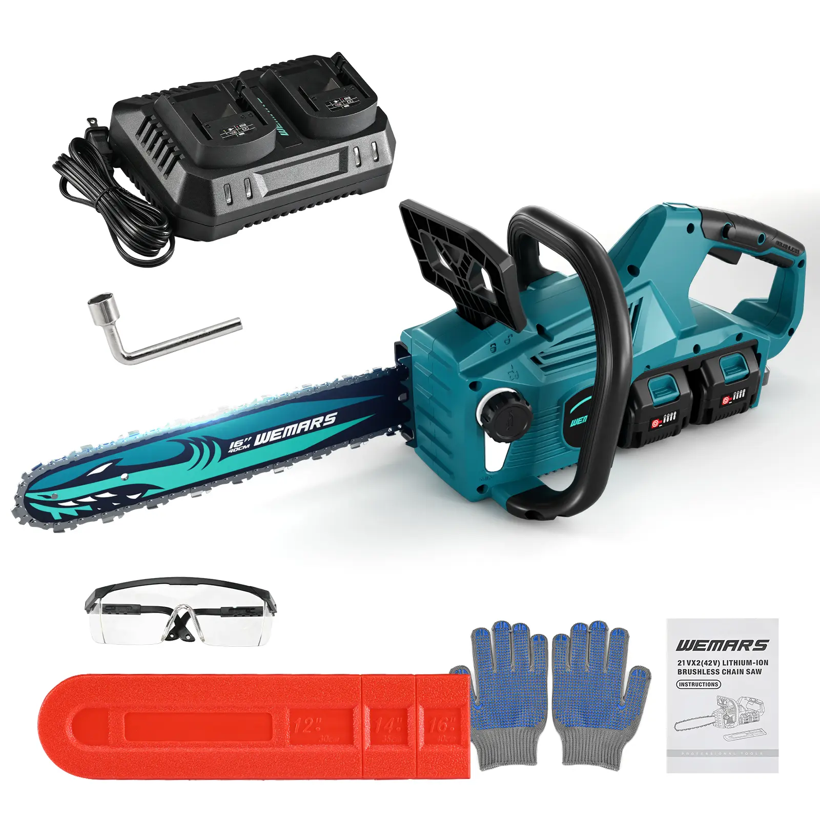 Cordless Battery Chain Saw 16