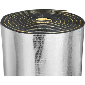 Car Heat Sound Deadening Insulation Mat, - 394 Mil 10.8 Sqft Automobile Sound Deadening & Heat Insulation Material for Auto Hood Engine Roof Door and Trunk,40 Inch x 40 Inch, Aluminum Foil Finish