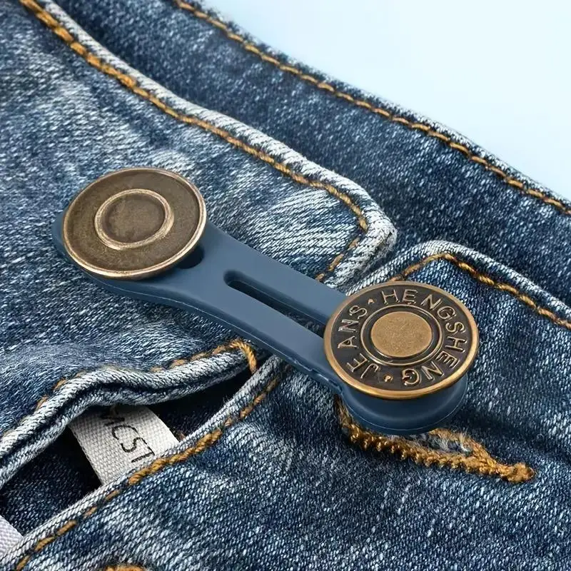 Metal Jeans Button (5pcs), Detachable Pants Extender Button, Button for Jeans, Sewing Accessories for Jeans, Fashion Sewing Accessories