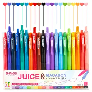 Colorful Gel Pens, Quick Drying Retractable 0.5mm Gel Pen Set, 20/10 Pcs Set Perfect for Vibrant Colored Writing and Sketching, Everyday Use & Educational Purposes, for Planner, Students, Teachers, Nurses and Artists.