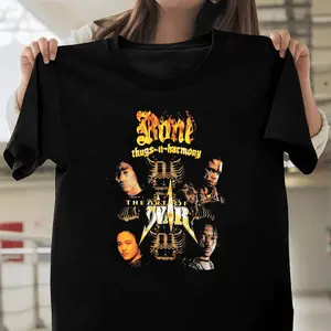 Bone Thugs N Harmony Art Of War Unisex Cotton Comfort Color Hip Hop Art V41494 Unisex T-Shirt, Size Up to 5XL