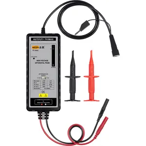 PINTECH Oscilloscope Differential Probe 700V, 25MHz, 10X/100X Attenuation Rate Oscilloscope Probe with BNC Interface, PT-8001