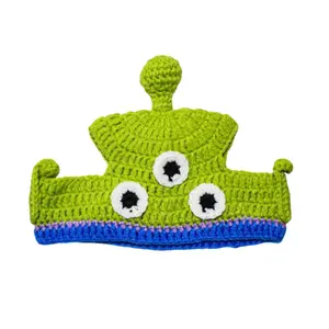 Alien Crotchet Hat