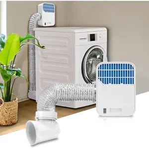 Upgraded Triple Filtration System Indoor Dryer Vent Kit,Indoor Dryer Vent,Dryer Vent Inside Box,Indoor Dryer Vent Kit for Electric Dryer,Indoor Dryer vent filter,Dryer Vent Box,Dryer Vent Lint Catcher