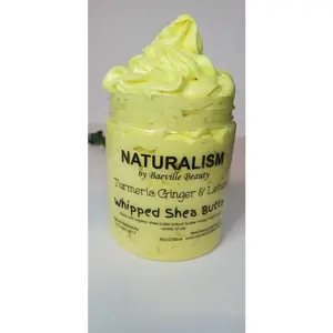 Turmeric Ginger & Lemon Whipped Shea Body Butta|Acne|Eczema|Psoriasis|Arthritis