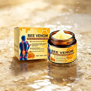 Joint Pain Relief Cream 60g – Bee Venom Formula for Arthritis, Gout, Rheumatism & Osteoporosis – Eliminates Spinal Pain, Joint Stiffness & Muscle Aches – Quick Pain Relief, Non-Irritant – For Older Adults & Seniors