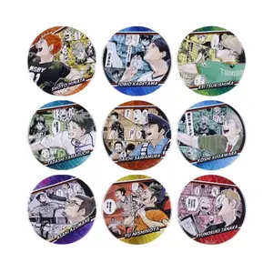 Haikyuu!! Memories Badge Vol.2 Orginal Manga 10th Anniversary (Blind Pack One Pack)