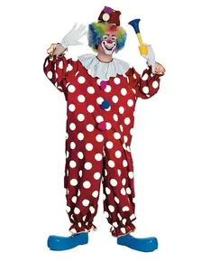 Dotted Clown - Red/White - Costume - One Size - Up to 44 Jacket