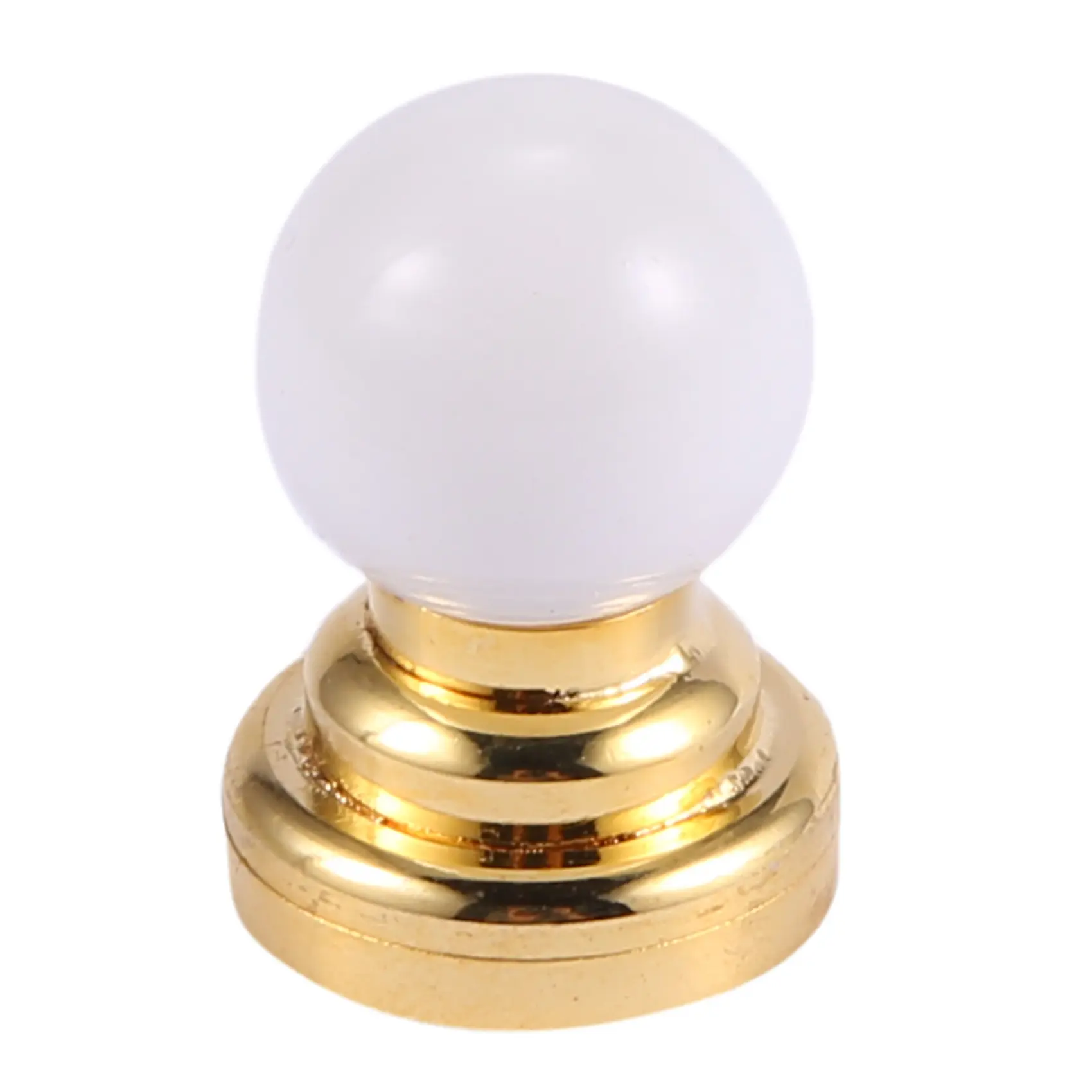 1:12 Dolls House Miniature Globe White Ceiling LED Light Lighting Lamp with Battery Energy Efficient Dollhouse