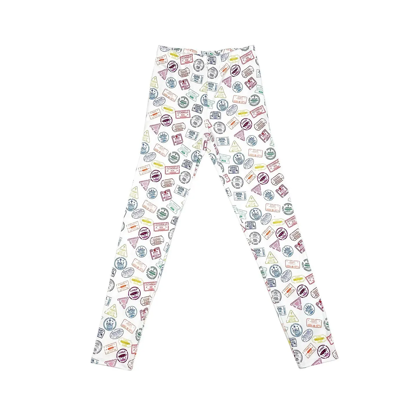 Girls Viaje Graphic Leggings | Multicultural Kids Fashion