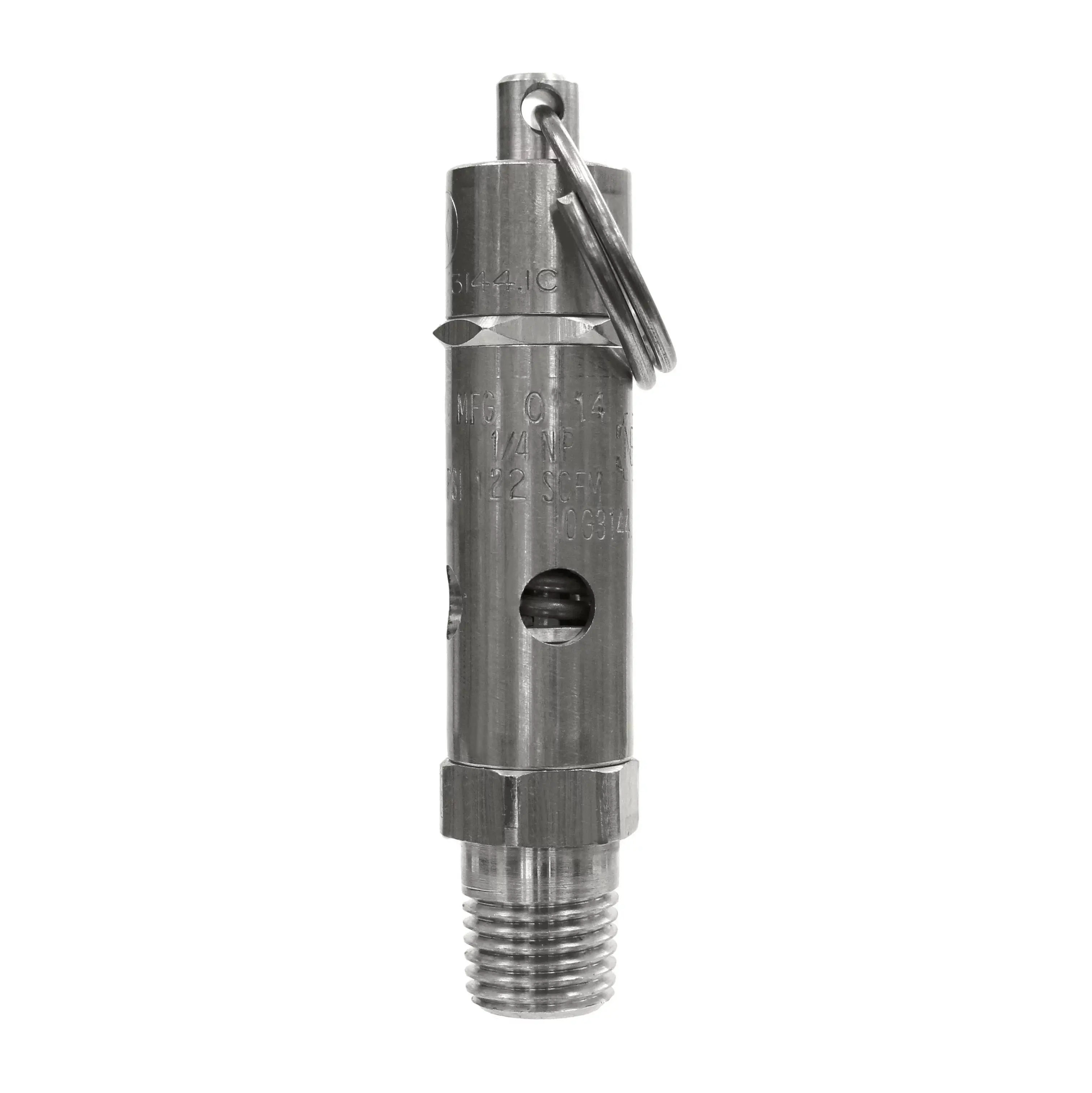 SVI INTERNATIONAL FK-115CR-250 1/4" Pop Safety Valve - Stainless