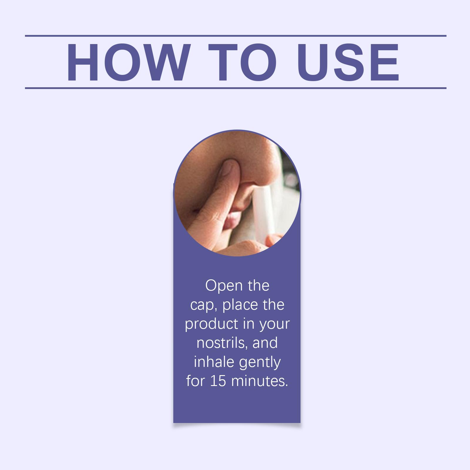 Laniska Nasal Inhaler - Refreshing Menthol Energy Boost Stick  Oral, Cleansing, Herbal