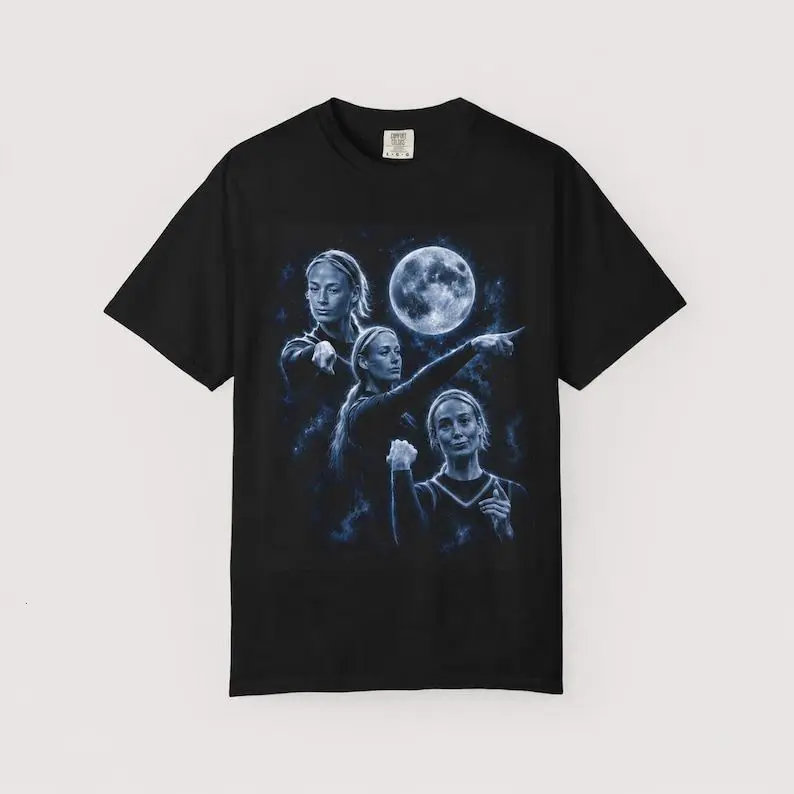 Sophie Cunningham pointing Shirt, Sophie 3 wolves moon shirt, Wolf Moon Parody Sports Shirt