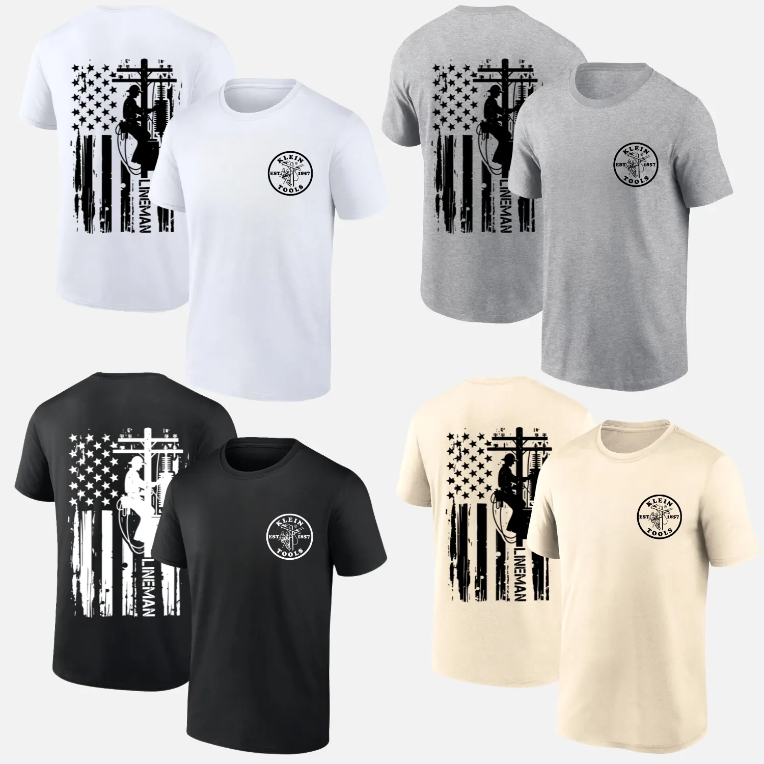 Lineman American Flag T-Shirt, Sweatshirt, Hoodie Vintage Distressed Utility Worker Tee, Electrician Gift Shirt, Blue Collar Workwear, Lineman Shirt, Electrician Tee, Perfect Gift for Workers
