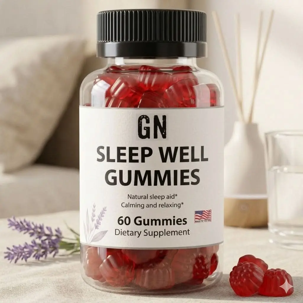 Sleep Well Gummies – 99.5% Purity | COA-Verified Sleep Aid | GetGN