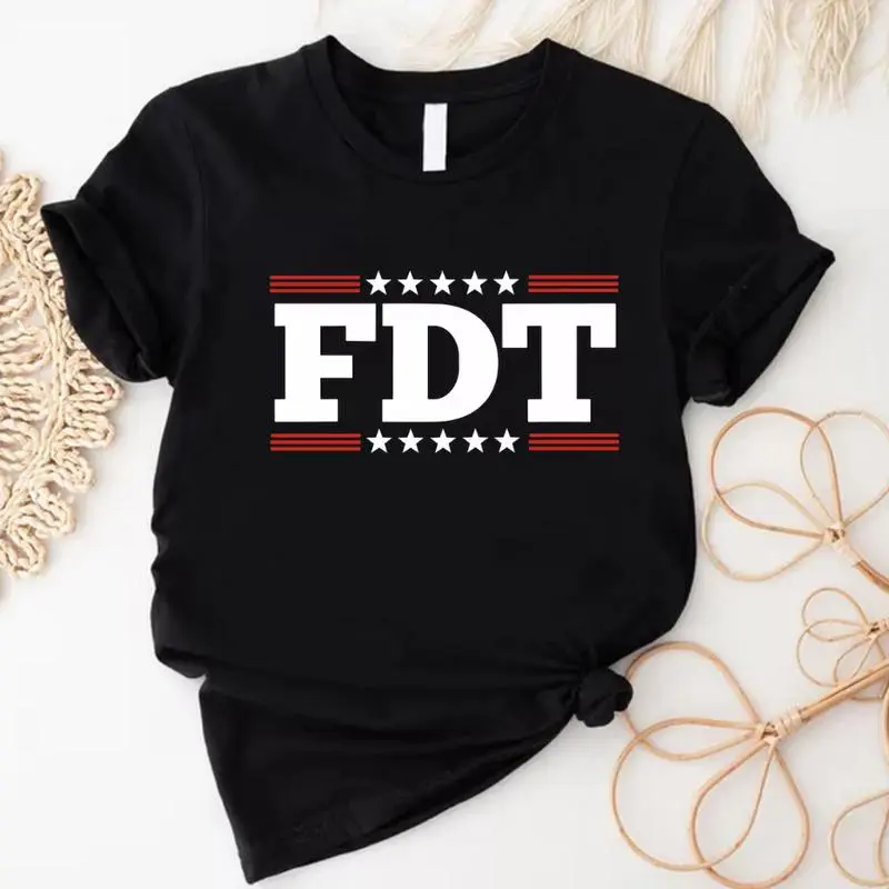 F*ck Trump T-Shirt, Anti-Trump Shirt, Anti Maga Shirt, President Election  Shirt, FDT Funny Political T-shirt,Democrat Gift