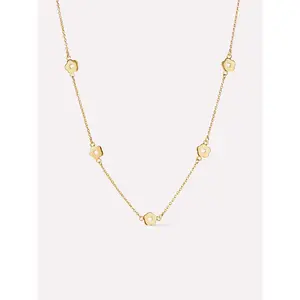 Flower Station Necklace - Rowena Necklace