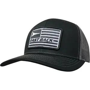 Fast Back Black & Charcoal Cap