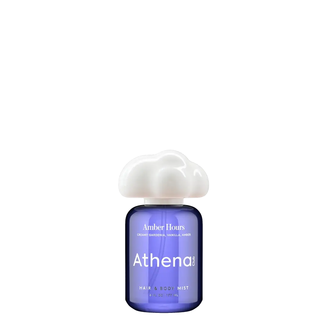 Amber Hours - Athena Club Hair & Body Mist | Fine Fragrance | Lightweight & Layerable | Long-Lasting Wear | Dual-Purpose for Hair + Body