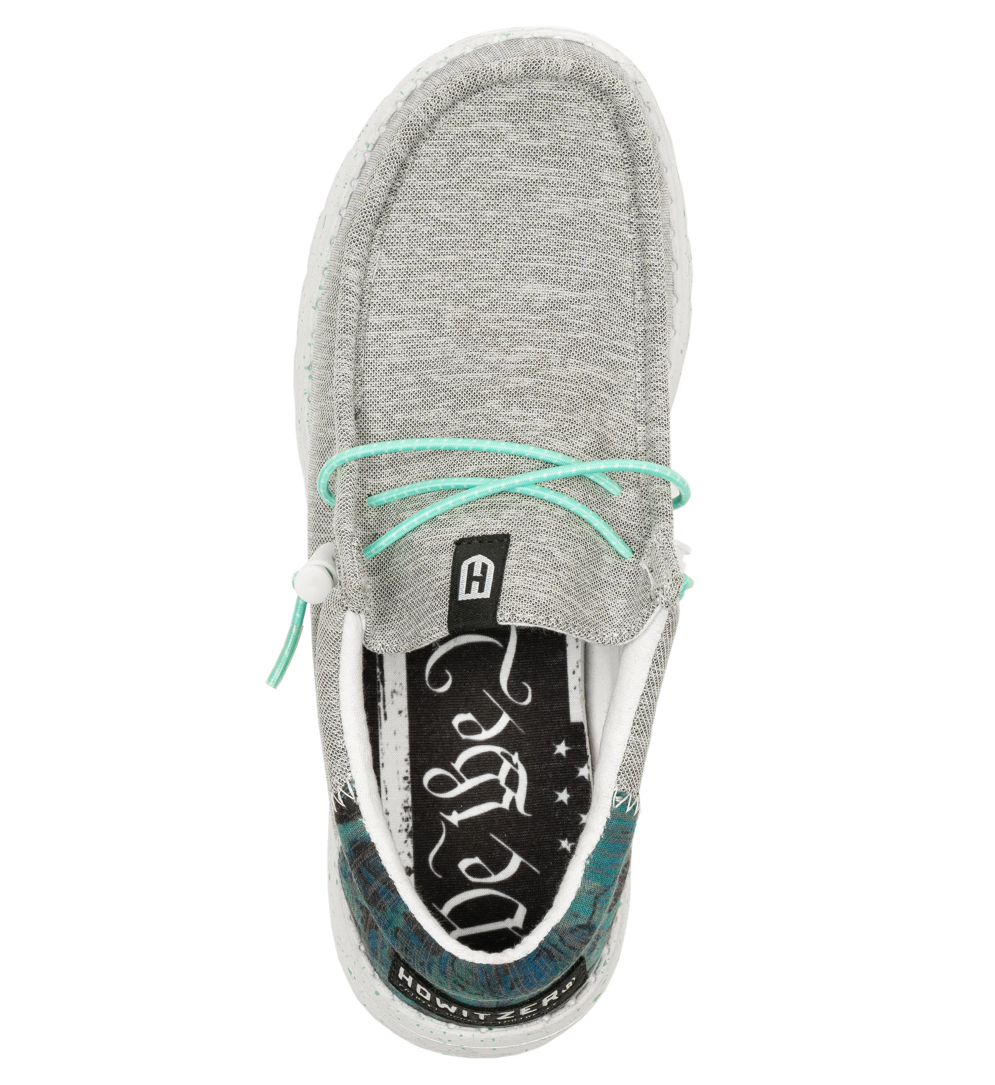 Howitzer Women's Roam Seabreeze Slip-On Shoes, Ultralight Casual Trainers in Breathable Fabric with Adjustable Elastic Laces, Casual Lightweight Shoes, Shoes For Women