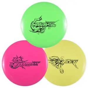 Divergent Discs 3-Disc Beginner Disc Golf Starter Set