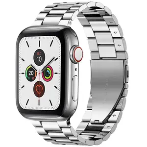 Stainless Steel Adjustable Metal Band for Apple Watch