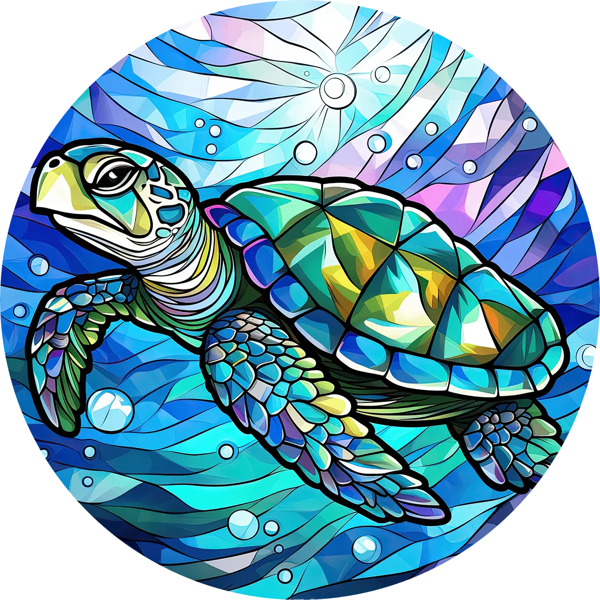 DTF Transfer – Turtle Swimming Multi Sizes (AN-TR002)