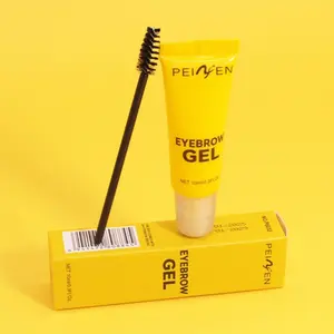 Waterproof Eyebrow Gel Brush, Brow Lamination Gel, Clear Brow Gel, Brow Fixing Gel, Brow Styling Gel, Long-Lasting Hold, Suitable for All Skin Types, Ideal for Salon & Home Use, Sweat Resistant Makeup Tool