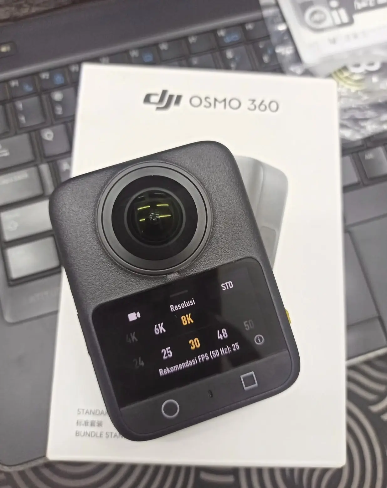DJI Osmo 360 Standard Combo Native 8k 360° Camera