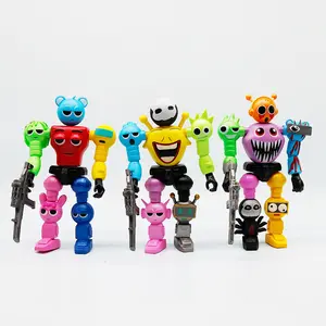 7 Inch Sprunki Action Figure, Posable Collectible Robot Model in Vivid PVC Material, Perfect Gift for Gaming Enthusiasts, Articulated Figures