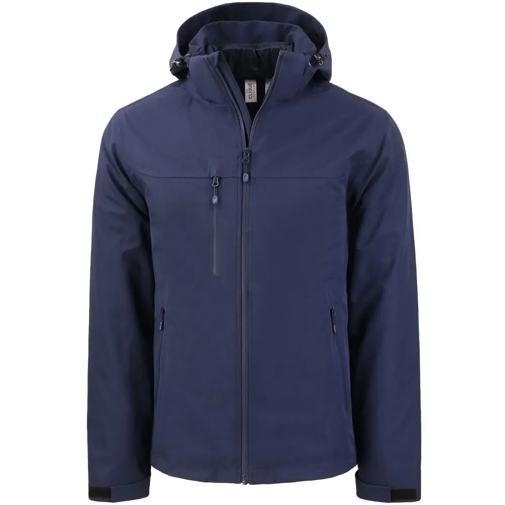 Clique Cornice 3-in-1 Eco Waterproof Parka + Inner Layer Full Zip Mens Jacket System - Dark Navy - Small, Polyester, Uniform