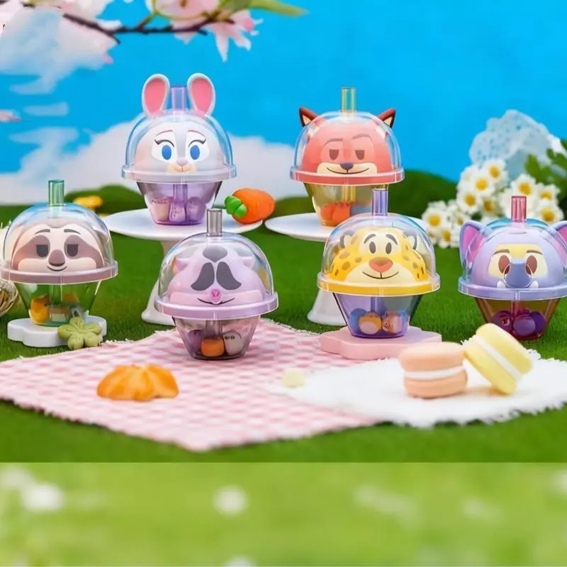 MINISO Disney Zootopia Bubble Tea Blind Box – Judy Hopps & Nick Wilde Mini Figure | Kawaii Boba Cup Desk Decor | Official Disney Collectible Toy #ZootopiaBlindBox #DisneyCollectibles #KawaiiToys