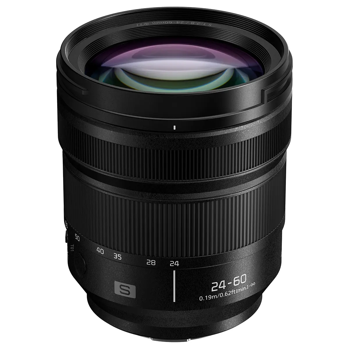 Panasonic LUMIX S 24-60mm f/2.8 Bright Lens, Hybrid Zoom, for L-Mount Cams, F2.8 Bright