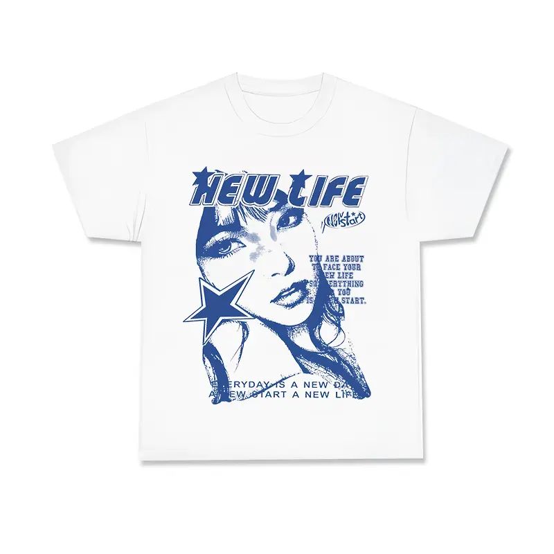 Men's Crew Neck T-shirt with a Simple Print, Made from Breathable Fabric for Everyday Short‑Sleeve Ease