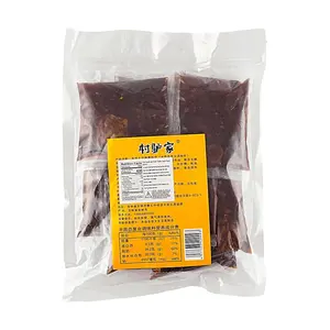 Village Donkey Family Northeast Rice Noodle Sauce Pack - 9 Bags (630g) - Spicy Hot Pot, Mala Xiang Guo, Crayfish, Boiled Dishes - Authentic Flavor