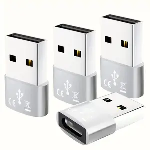 USB-C Female to USB-A Male Adapter, 2 Counts Dual Pack Type C to USB Converter with Wide Compatibility for iPhone 11-16 Series, Apple Watch Ultra/Series 8/SE, iPad Air/Mini, Samsung Galaxy S23/S22