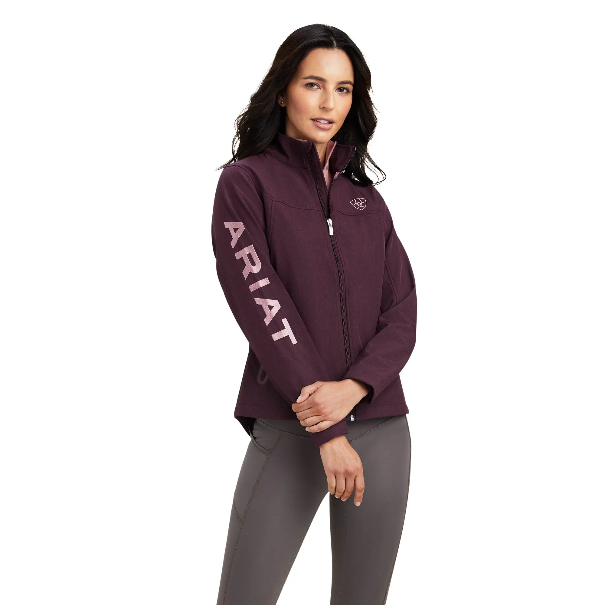 Ariat New Team Softshell Jacket MULBERRY HEATHER