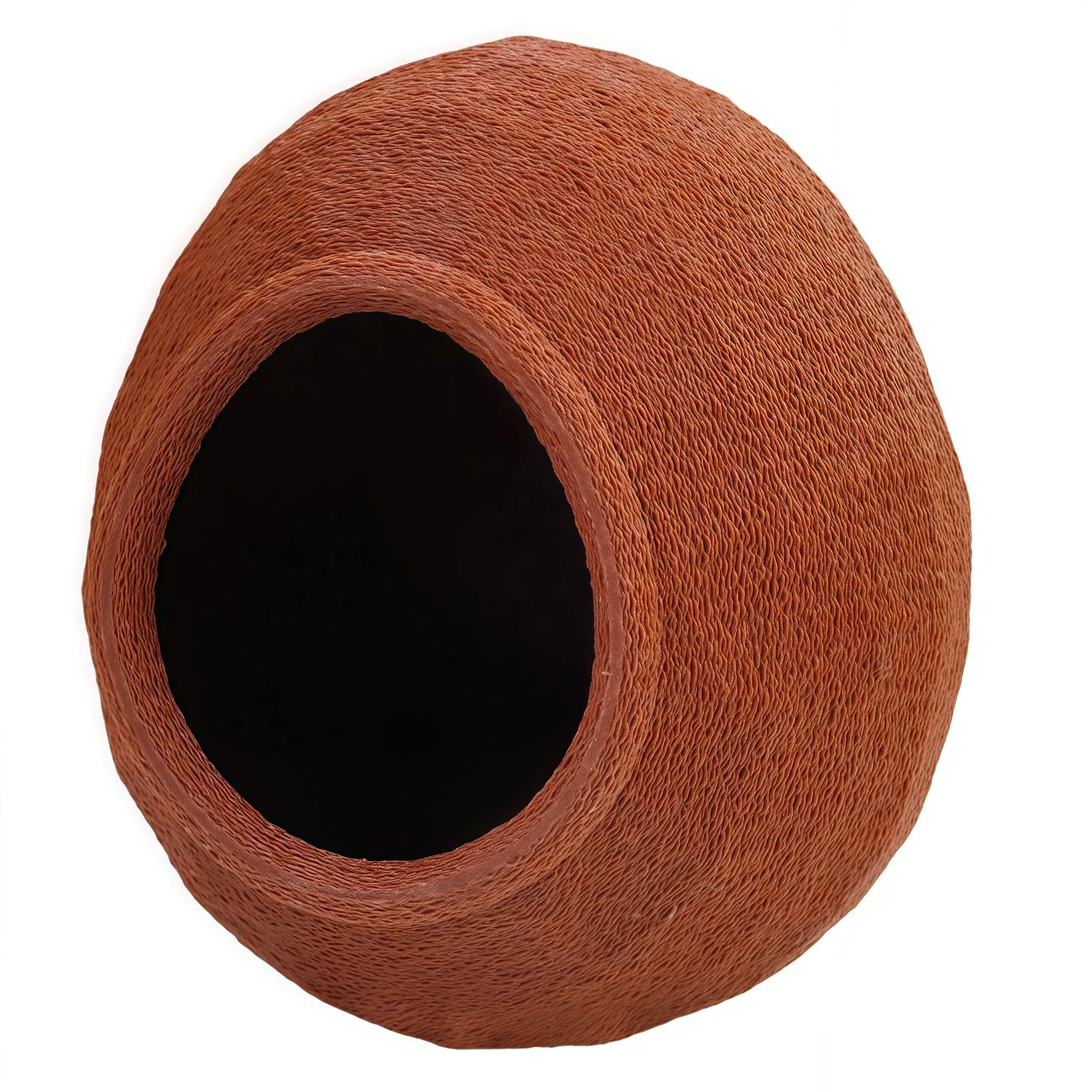 Herpify Large Egg-Shaped Reptile Hide - 4.33×5.12 in Stream Moss Green-Large, 3-Second Easy Installation, Chew-Resistant Bio-Mimetic Terrarium Decor, Stress-Reducing Accessory for Leopard Geckos, Bearded Dragon Molting & Egg-Laying, Large: 4.33 × 5.12 In
