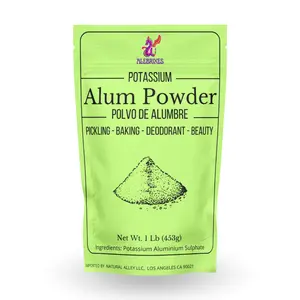 Alebrixes - Alum Powder 1 Lb (453 g) | Polvo de Alumbre - Polvo para encurtidos | Granulated Potassium Alum powder - Pickling Powder | Imported from Mexico