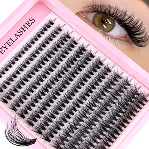 Natural Style False Eyelashes, Lightweight Fairy Fluffy Design, Suitable for Anime and Cosplay, Dense CC Curl, Mixed Length, 0.07mm Thickness