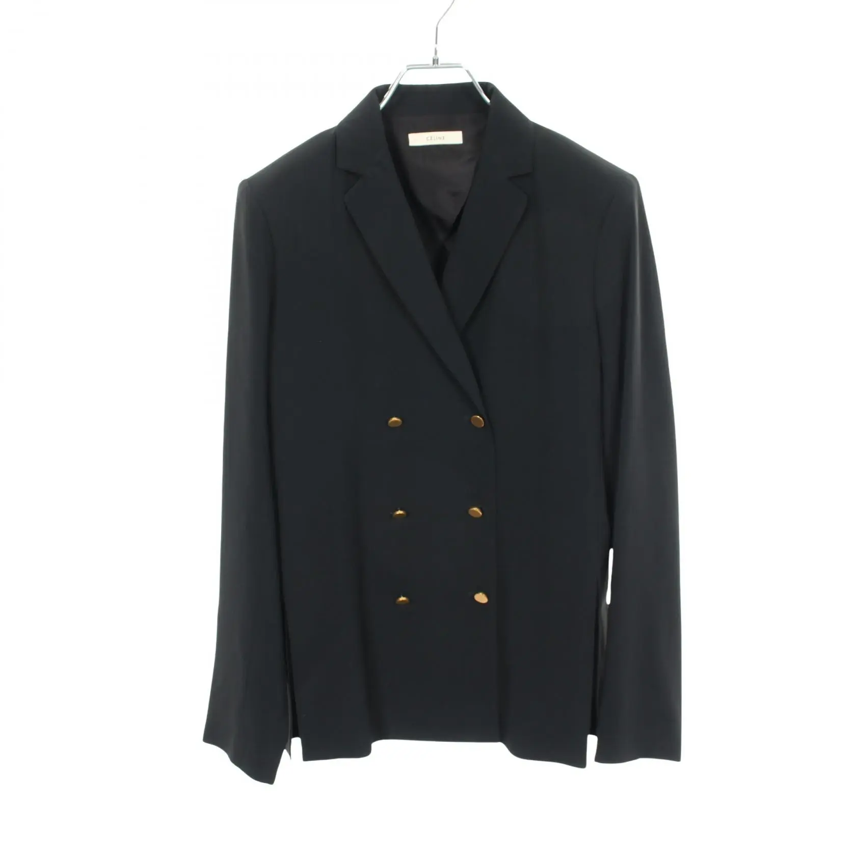 Pre-owned Celine Acetate Small Leather Goods Jacket