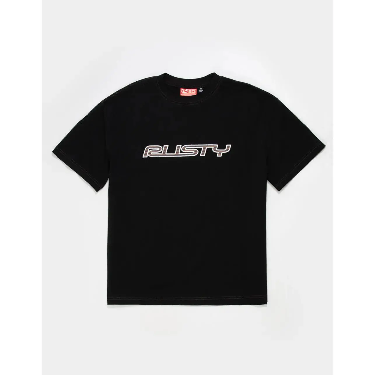 RUSTY Lay Low Mens Crop Tee