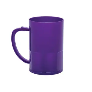 14 oz. Purple Reusable Plastic Mugs - 12 Pc.