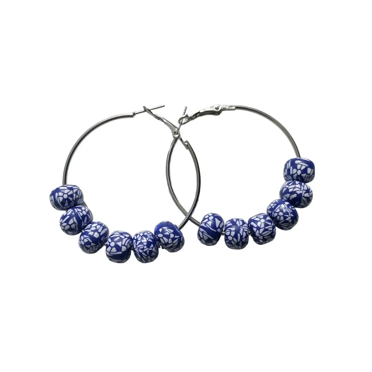 Large Beaded Hoop
