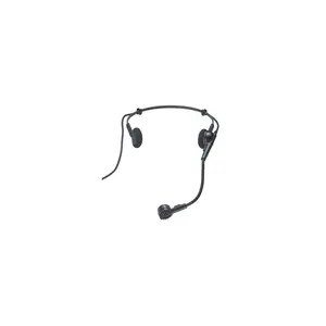 Audio-Technica Pro-8HEcW Hypercardioid Dynamic Headworn Microphone, with Crisp Sound Reproduction, Flexible Mic Boom, Adjustable Headband, Hi-Energy Neodymium, Neodymium Element