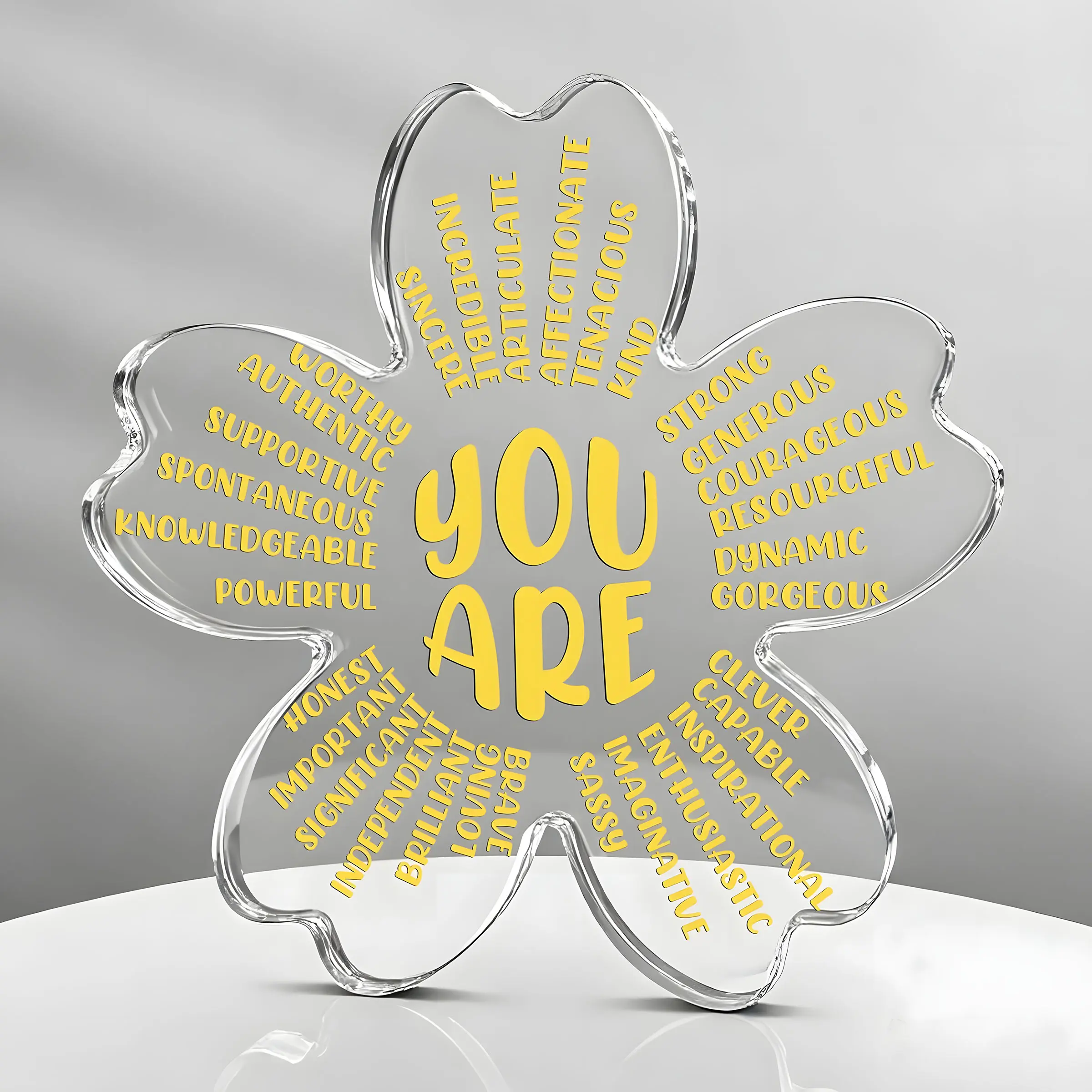 Acrylic Decorative Plaque, Signs, Women's Christian Gift, Inspirational Religious Bible Verse Prayer, Spiritual Gift, Desktop Decoration, Office Home Decor, Christmas Gift